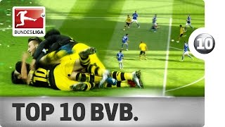 Top 10 Goals  Borussia Dortmund  201516 [upl. by Ezechiel580]