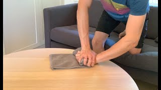 Wrist Ligament Sprain Injuries  Functional Towel Extension Exercise [upl. by Euqinoj]