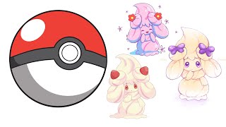 Todas as formas de Alcremie [upl. by Lehsar754]