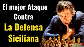 🔥Derrota a la DEFENSA SICILIANA 👉con este PODEROSO ATAQUE [upl. by Euqinimod484]