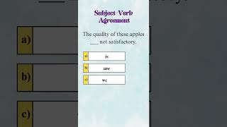 Subject Verb Agreement in English Grammar shorts [upl. by Penelopa]