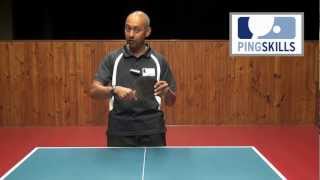 How To Hold a Table Tennis Bat  PingSkills [upl. by Chlores]