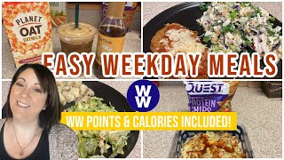 Easy Weekday Meals  Chicken Parmesan  WW PointsCalories  Journey to Healthy [upl. by Eastlake]