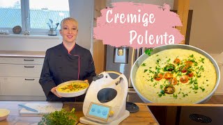 Cremige Polenta mit dem Thermomix [upl. by Eadrahc]