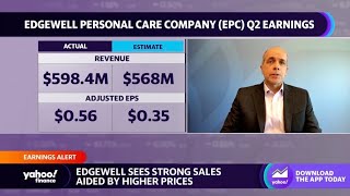 Edgewell Q2 earnings ‘We’ve committed to our brand’ CFO says [upl. by Ytsanyd393]