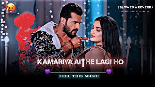 Kamariya Aithe Lagi Ho  Slowed  Reverb  Khesari lal Yadav Lofi Songs Palang Sagwan Ke [upl. by Nosnhoj]