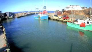 Bay of Fundy Spring Tide Timelapse Halls Harbour [upl. by Aramac]