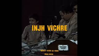 INJH VICHRE  Nusrat Fateh Ali Khan  Synth Remix [upl. by Sibella285]