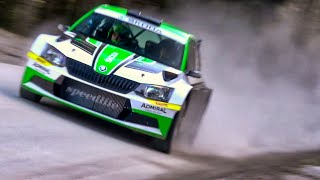 Blaufränkischland Rallye 2021  Test LUKAS DUNNER  Skoda Fabia Rally2  4K [upl. by Phonsa]