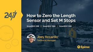 How to zero length sensor and set Mstops  SmartROC D65  SmartROC D60  SmartROC D55 [upl. by Ennaisoj]