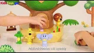 Tomy Tree House Raa Raa Playset Raa Raa The Noisy Lion  Nancy Scooter and Doll [upl. by Sille]