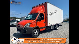 IVECO DAILY 70c16 2009 R110mil  ROTA SUL CAMINHÕES [upl. by Nylavad]