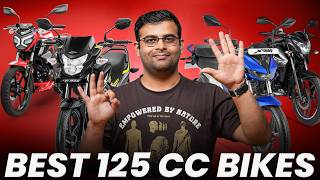 Top 5 Best 125cc Bikes In India ⚡ Best Bikes Under 1 Lakh  2024 [upl. by Norm]