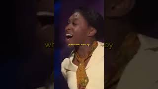 just speechless 🤯  cynthia erivo  Im here  shorts cynthiaerivo musical broadway live [upl. by Annat]