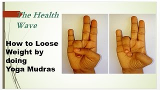 How to Lose Weight by doing Yoga Mudras [upl. by Eitak]