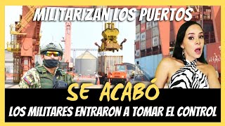 envivo MILITARIZAN LOS PUERTOS  LA VOZ DEL PUEBLO [upl. by Jairia215]