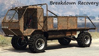 GTA 5 Online  Special Vehicle Mission Breakdown Recovery Wastelander [upl. by Yeldahc380]