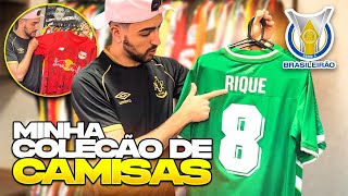 MINHA COLEÇÃO DE CAMISAS DE TIME EPISÓDIO DO BRASILEIRÃO [upl. by Airbmac]