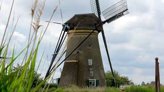 Kinderdijk Molenwaard South Holland Netherlands Europe [upl. by Theodoric135]