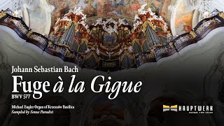 Bach – ‘Gigue’ Fugue in G major BWV 577  Krzeszów Engler [upl. by Rahsab]