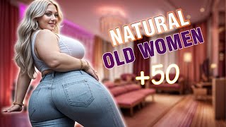 Natural Old Women Over50 💄In Their Home 👗Pant Styles 💋Attractive Older Women👗 PLUSS Size [upl. by Philina]