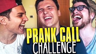 SCHERZI TELEFONICI CON AWED E RICCARDO DOSE  PRANK CALL CHALLENGE [upl. by Nhojleahcim]