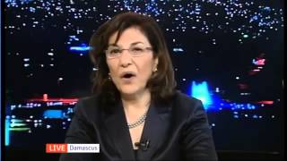 Bouthaina Shaaban al Qaeda responsible for Syria violence Channel 4 News 04092013 [upl. by Ilesara]