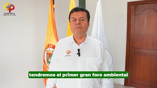 INVITACIÓN AL PRIMER FORO AMBIENTAL EN PEREIRA [upl. by Fifi832]