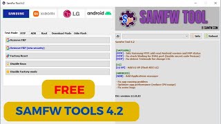 Samfirm Tool new Update  how to download Samfw tool FreeSamFW FRP Tools Latest Update Free [upl. by Gearard]