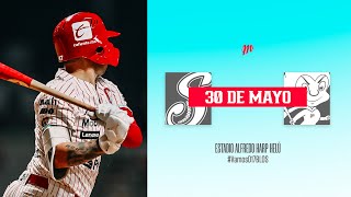 ¡En Vivo desde el Diamante de Fuego Saraperos vs Diablos Rojos 30 de mayo 2024 [upl. by Nyliahs]