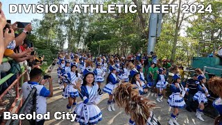 DIVISION ATHLETIC MEET OPENING 2024  BACOLOD CITY [upl. by Deraj]