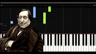 Rossini  Barber of Seville Overture  Easy Piano Music [upl. by Dettmer]