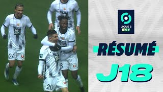 Résumé 18ème journée  Ligue 2 BKT  20232024 [upl. by Yztim]