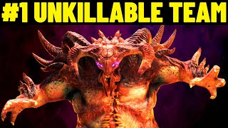 BEST UNKILLABLE CLAN BOSS TEAM EASY 1 KEY UNM [upl. by Pinto]