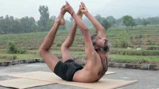 Advanced Traditional Hatha Yoga with Babu Raj Flexibility amp Strength from the Himalayas India [upl. by Inafetse]