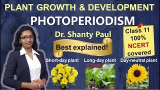 Photoperiodism  Plant growth and development [upl. by Ennaear]