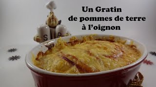 Un gratin de pommes de terre à l’oignon [upl. by Nunnery]