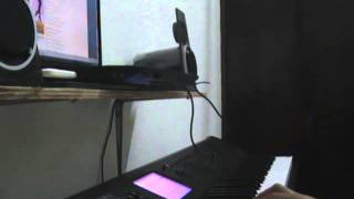 Altec Lansing MX6021 as piano monitor speaker [upl. by Kcaz347]