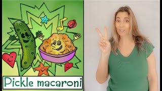 PICKLE MACARONI  Fun and effective Coping Skills Song help manage feelings amp change your mood [upl. by Ahk]