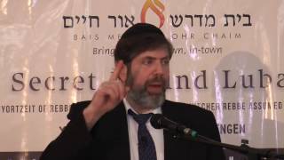 Rabbi Bezalel Rudinsky The Secret of Chabad Lubavitch Yud Shevat 57752015 [upl. by Orose342]