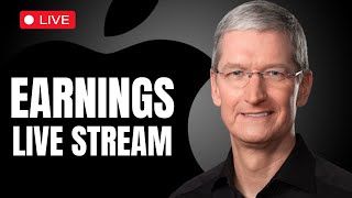 LIVESTREAM APPLE STOCK AAPL EARNINGS REPORT TODAY [upl. by Notlehs]