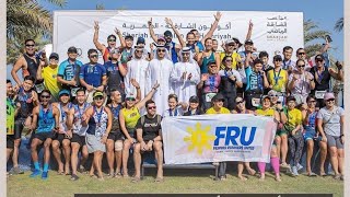 SHARJAH AQUATHLON 2024  TEAM FRU [upl. by Nyvets338]