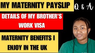 UK Maternity Pay is Unbelievable 😳 Full Details of my Brothers Work Visa  Motherhood so Far [upl. by Gillette519]