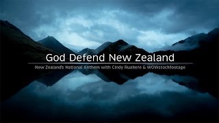 GOD DEFEND NEW ZEALAND  New Zealand National Anthem  FULL LENGTH [upl. by Isawk]