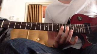 Eminence front Solo cover with tabs [upl. by Yelah]