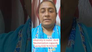 Alkalinity in water Waters pH Secrets हिंदी भाषा में shortsfeed ytshort gtushortvideo [upl. by Lokcin]