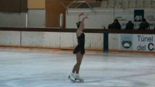 Claire Morel  Patinaje Artistico Puigcerda 1314 Feb 2011 FS [upl. by Nerraw490]