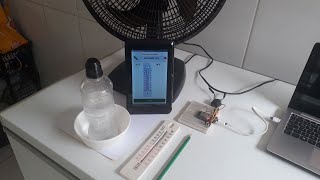 Ventilador Automático  Esp32  Bluetooth  Ds18b20  AppInventor  2023 [upl. by Ahsinaj608]