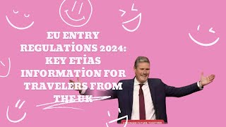 EU Entry Rules 2024 Essential Etias [upl. by Atirabrab]