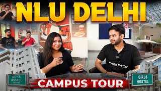 NLU Delhi Campus Tour  NLU Delhi Vlogs  NLU Delhi Student Interview 4SaalDumdaar NLUDelhi [upl. by Chadd738]